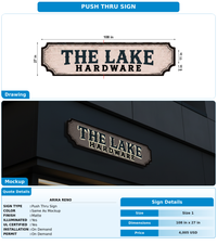 CUSTOM MOCKUP SIGN FOR Arika Reno