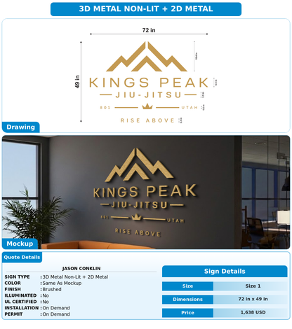 CUSTOM MOCKUP SIGN FOR Jason Conklin