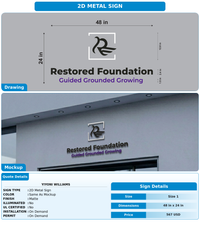 CUSTOM MOCKUP SIGN FOR Yiyoni Williams