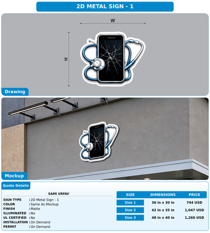 CUSTOM MOCKUP SIGN FOR Sami Urfav