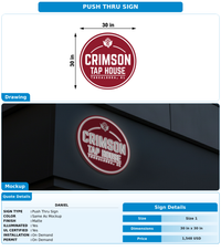 CUSTOM MOCKUP SIGN FOR Daniel