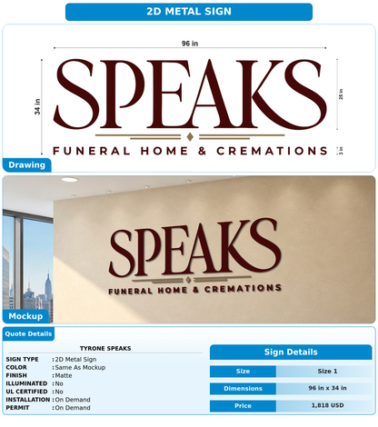 CUSTOM MOCKUP SIGN FOR Tyrone Speaks