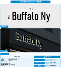 CUSTOM MOCKUP SIGN FOR Sarah  Best