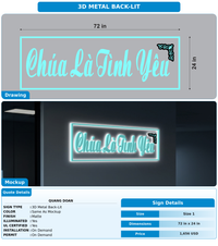 CUSTOM MOCKUP SIGN FOR Quang Doan