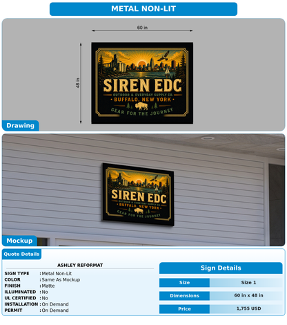 CUSTOM MOCKUP SIGN FOR Ashley Reformat