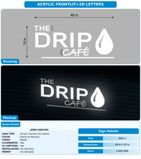 CUSTOM MOCKUP SIGN FOR Jamie Sanchez