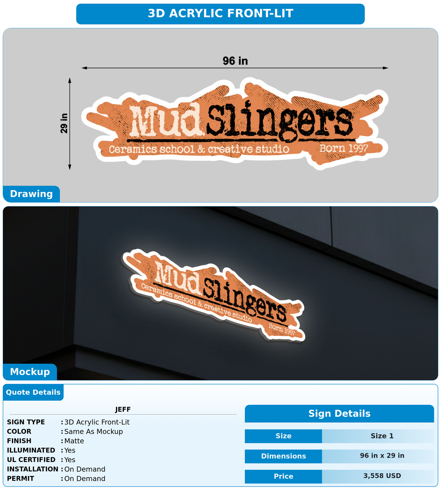 CUSTOM MOCKUP SIGN FOR Jeff