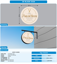 CUSTOM MOCKUP SIGN FOR Kathy cusker