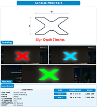 CUSTOM MOCKUP SIGN FOR Gage Martin