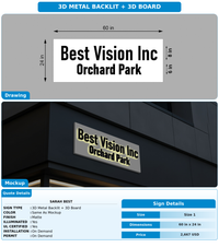 CUSTOM MOCKUP SIGN FOR Sarah  Best