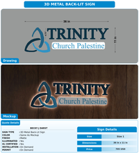 CUSTOM MOCKUP SIGN FOR Becky J Darst