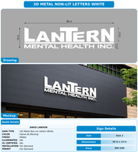 CUSTOM MOCKUP SIGN FOR David Lawson