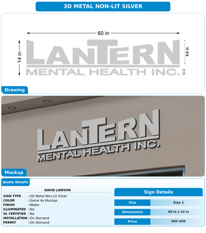 CUSTOM MOCKUP SIGN FOR David Lawson