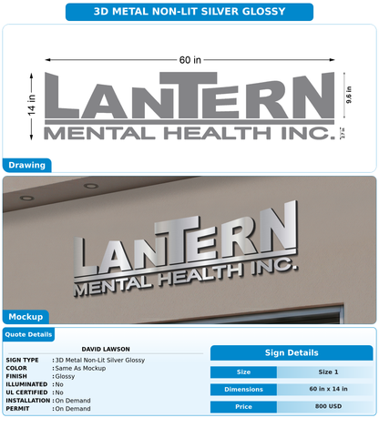 CUSTOM MOCKUP SIGN FOR David Lawson
