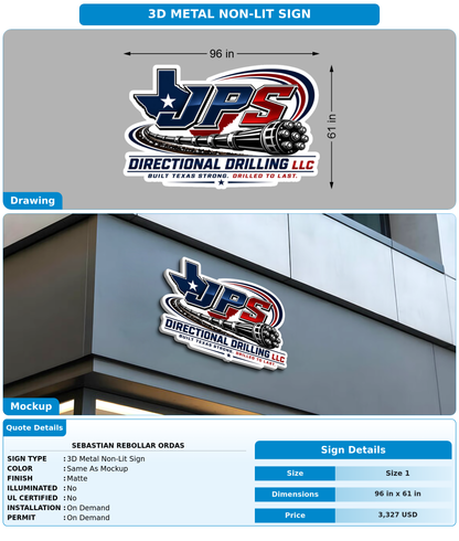 CUSTOM MOCKUP SIGN FOR Sebastian Rebollar Ordas