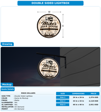 CUSTOM MOCKUP SIGN FOR Mikos Williams