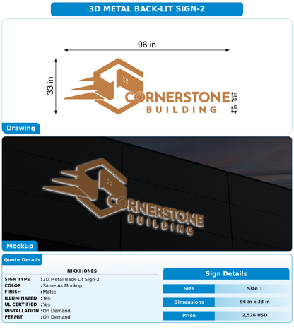 CUSTOM MOCKUP SIGN FOR nikki jones