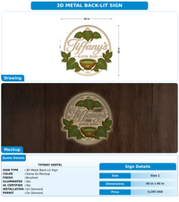 CUSTOM MOCKUP SIGN FOR Tiffany Hertel