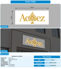 CUSTOM MOCKUP SIGN FOR Reginald K Holton