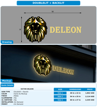 CUSTOM MOCKUP SIGN FOR Victor DeLeon