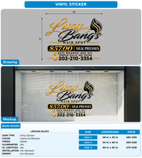 CUSTOM MOCKUP SIGN FOR Lakisha black