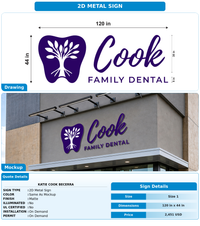 CUSTOM MOCKUP SIGN FOR Katie Cook Becerra