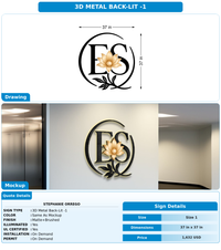 CUSTOM MOCKUP SIGN FOR Stephanie Orrego