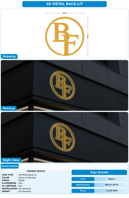 CUSTOM MOCKUP SIGN FOR Vincent Rispoli
