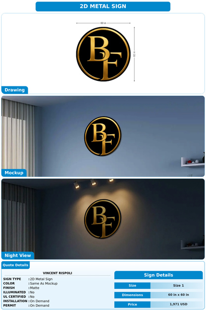 CUSTOM MOCKUP SIGN FOR Vincent Rispoli
