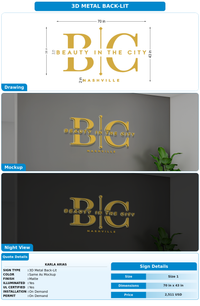 CUSTOM MOCKUP SIGN FOR Karla Arias