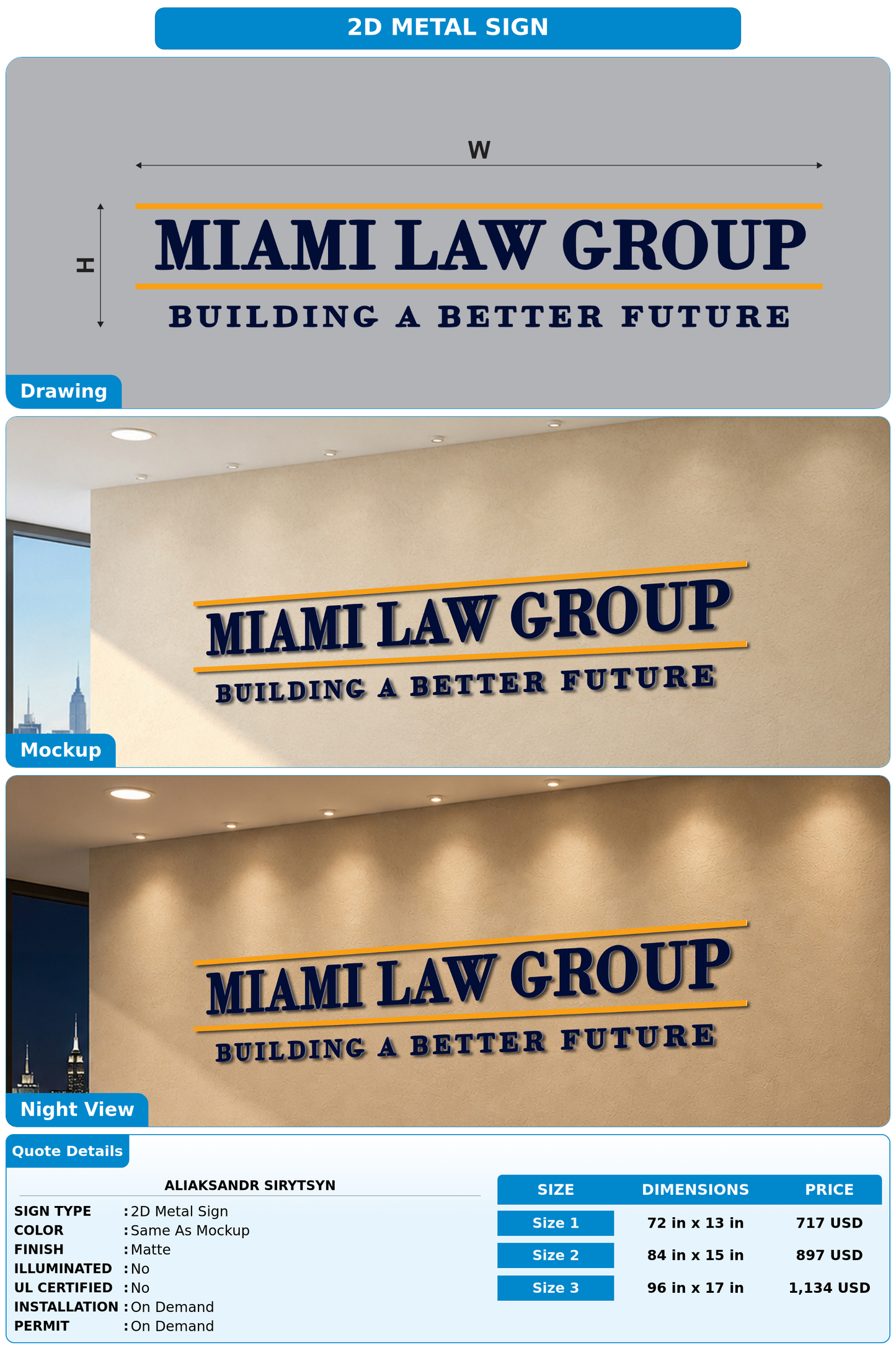 CUSTOM MOCKUP SIGN FOR ALIAKSANDR SIRYTSYN