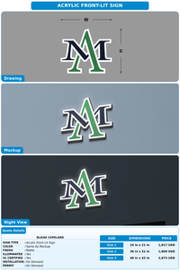 CUSTOM MOCKUP SIGN FOR Blaise Copeland