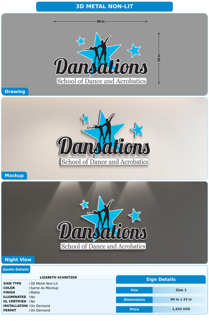 CUSTOM MOCKUP SIGN FOR Lizabeth Schnitzer