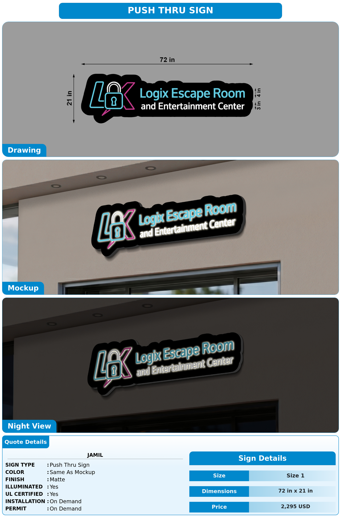 CUSTOM MOCKUP SIGN FOR Jamil