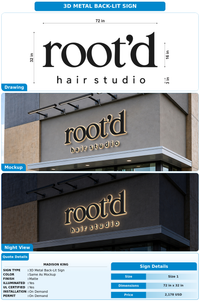 CUSTOM MOCKUP SIGN FOR Madison King