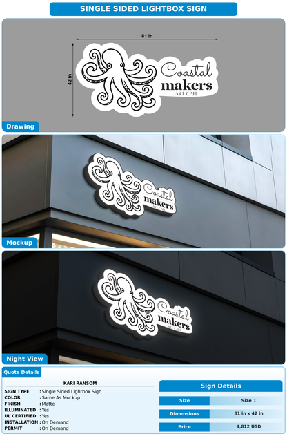 CUSTOM MOCKUP SIGN FOR Kari Ransom