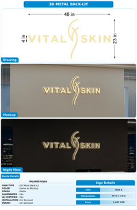 CUSTOM MOCKUP SIGN FOR Mildred Rojas