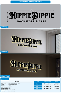 CUSTOM MOCKUP SIGN FOR William