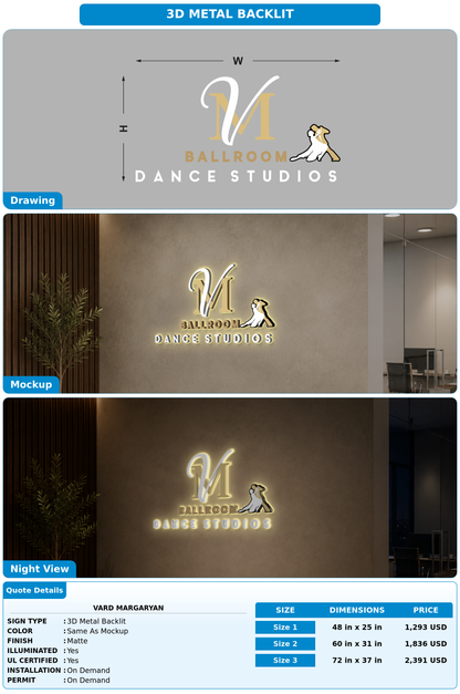CUSTOM MOCKUP SIGN FOR VARD MARGARYAN