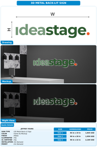 CUSTOM MOCKUP SIGN FOR Jeffrey Young