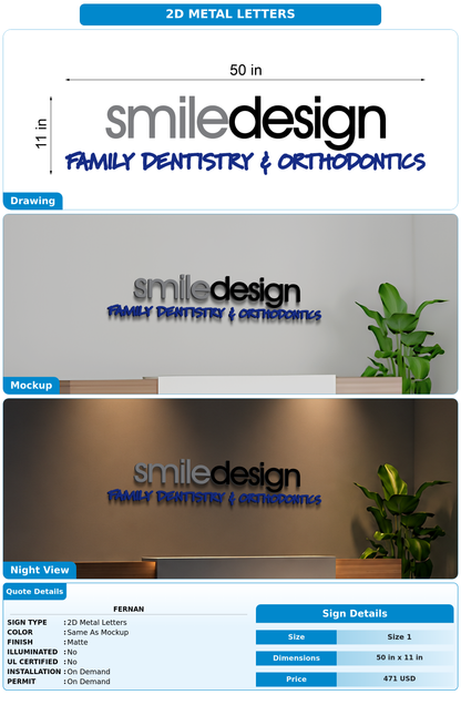 CUSTOM MOCKUP SIGN FOR Fernan