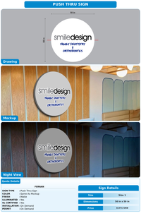 CUSTOM MOCKUP SIGN FOR Fernan