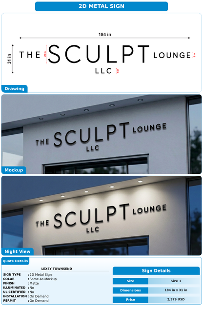 CUSTOM MOCKUP SIGN FOR Lexey Townsend