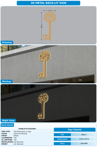 CUSTOM MOCKUP SIGN FOR Charlotte Khuzami
