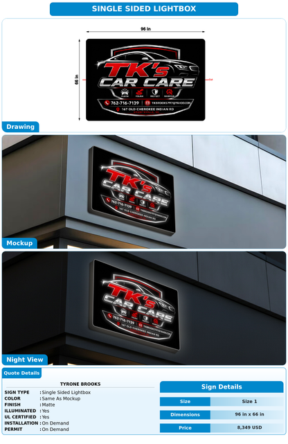CUSTOM MOCKUP SIGN FOR tyrone brooks