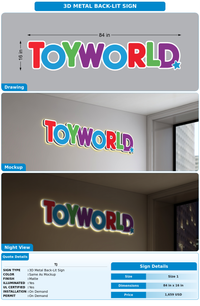 CUSTOM MOCKUP SIGN FOR Tj