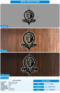 CUSTOM MOCKUP SIGN FOR Kristi Herrera