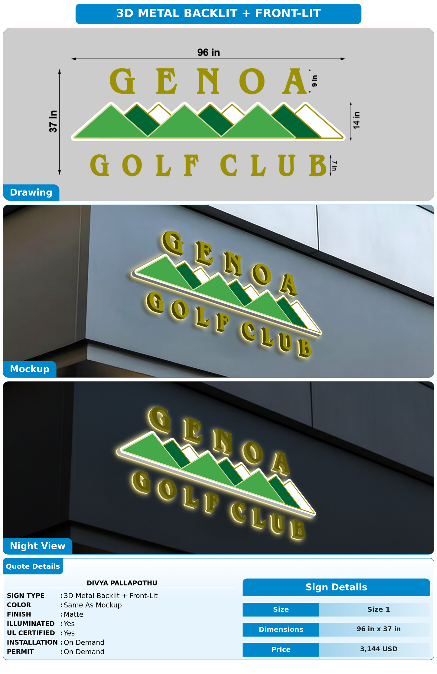 CUSTOM MOCKUP SIGN FOR Divya Pallapothu