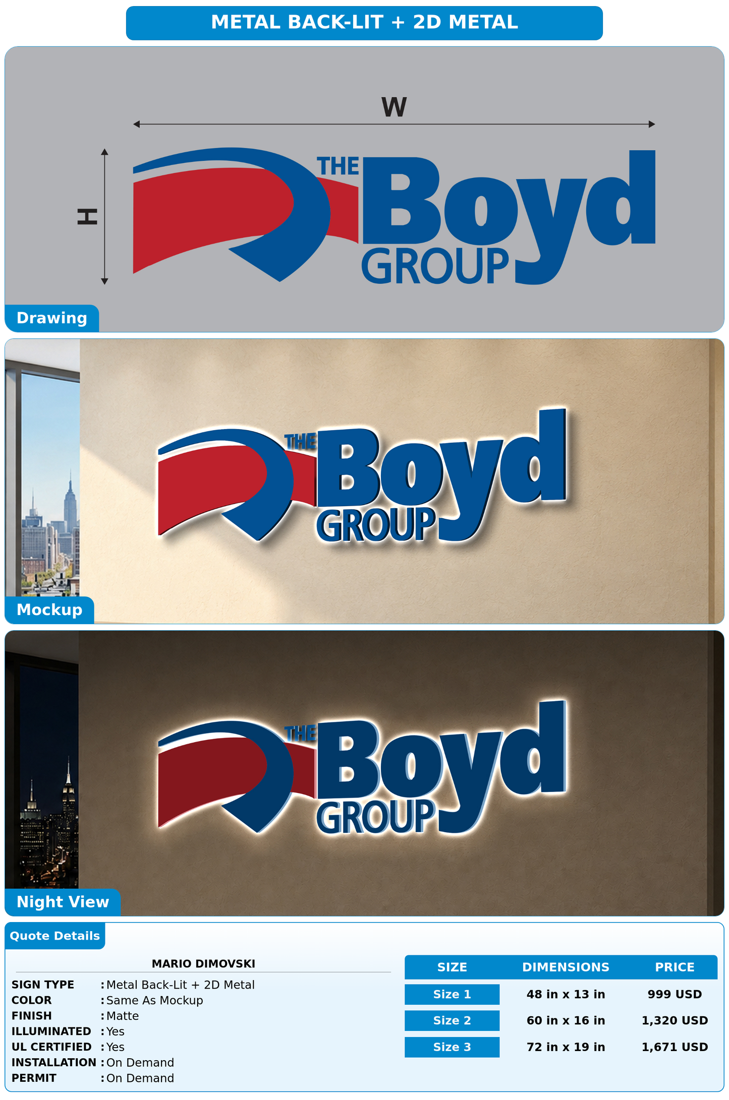 CUSTOM MOCKUP SIGN FOR Mario Dimovski