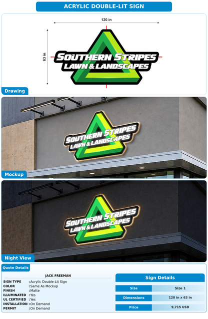 CUSTOM MOCKUP SIGN FOR Jack Freeman